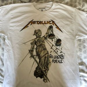 Metallica Official T-shirt, Men’s Large